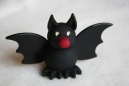 Evil Bat LED Keychain